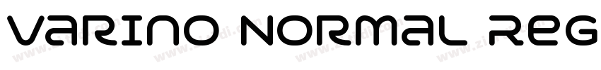 Varino Normal Regula字体转换